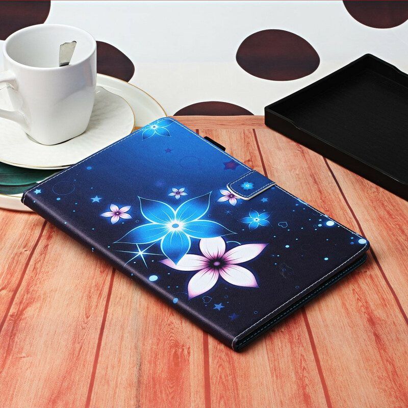 Folio-hoesje voor Samsung Galaxy Tab S8 / Tab S7 Bloemen