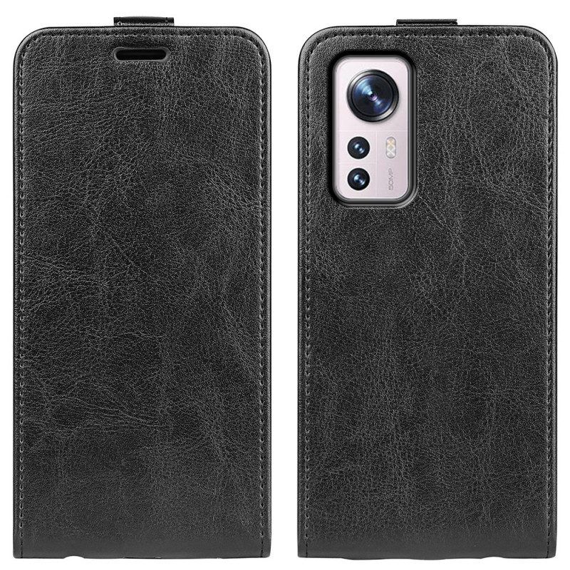 Folio-hoesje voor Xiaomi 12 / 12X Flip Case Verticale Flap Leer Effect