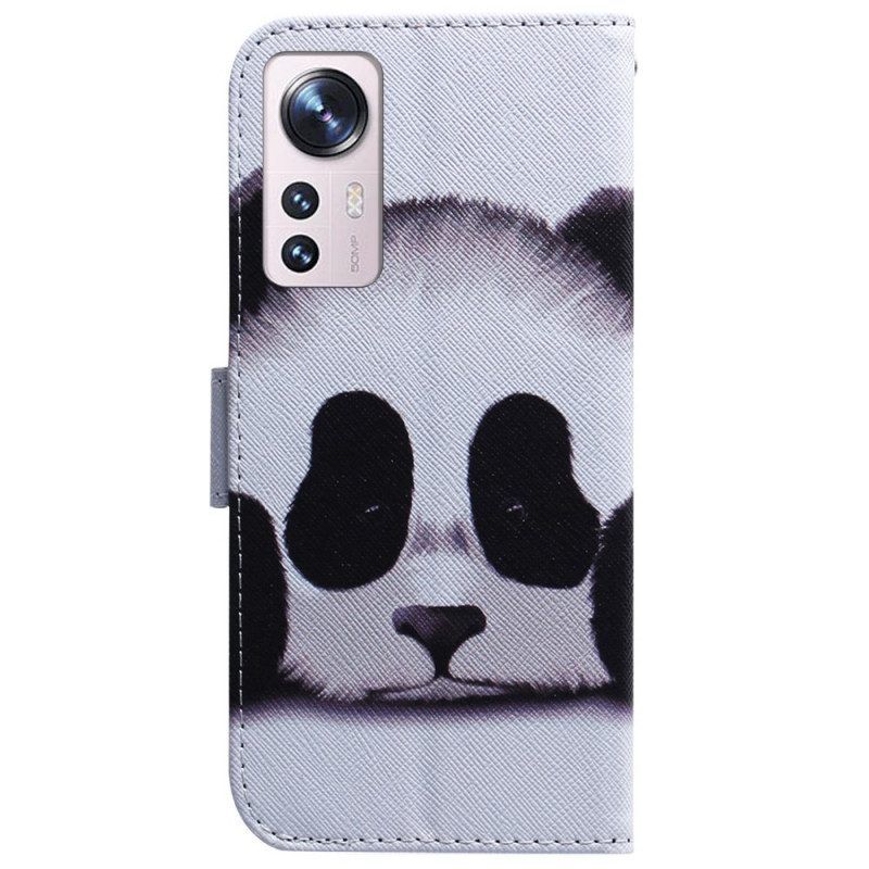 Folio-hoesje voor Xiaomi 12 Pro Panda