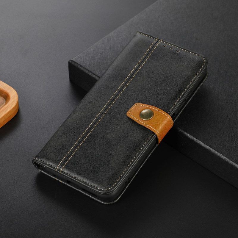 Folio-hoesje voor Xiaomi 13 Lite Geweven Band