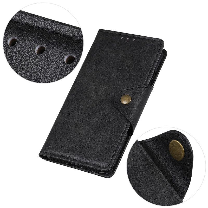 Folio-hoesje voor Xiaomi 13 Magnetische Knop