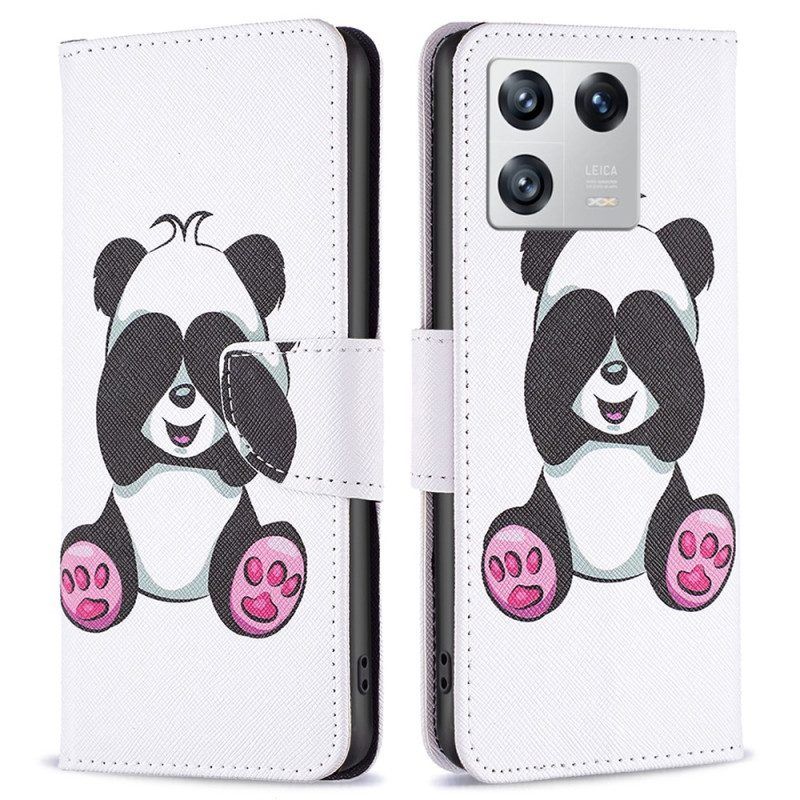 Folio-hoesje voor Xiaomi 13 Panda