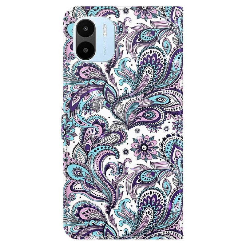 Folio-hoesje voor Xiaomi Redmi A1 Paisley