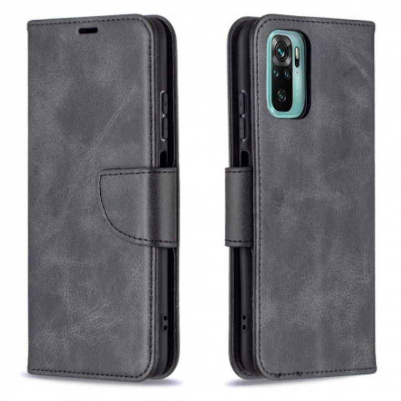 Folio-hoesje voor Xiaomi Redmi Note 10 / 10S Flip Case Gladde Flap Schuin