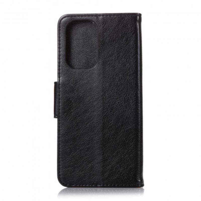 Folio-hoesje voor Xiaomi Redmi Note 10 / 10S Splitnappaleer