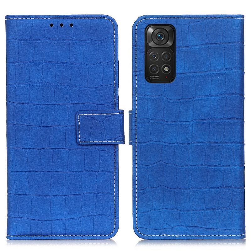 Folio-hoesje voor Xiaomi Redmi Note 11 / 11S Krokodillen Kracht