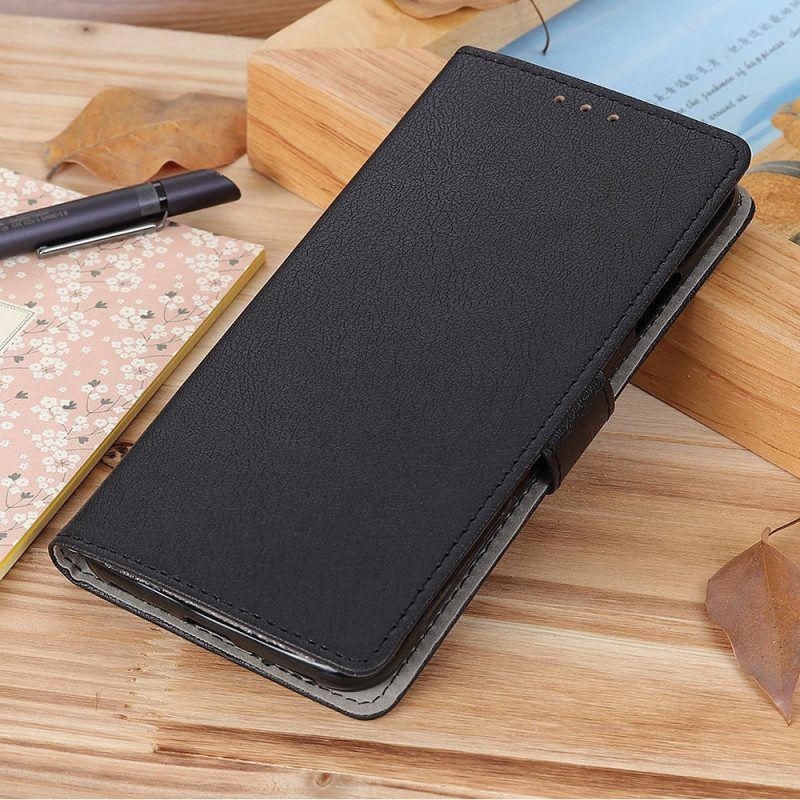 Folio-hoesje voor Xiaomi Redmi Note 11 Pro / 11 Pro 5G Klassieke Lederen Stijl