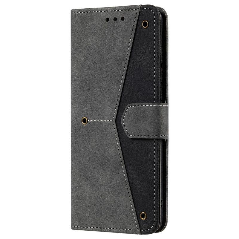 Folio-hoesje voor Xiaomi Redmi Note 11 Pro Plus 5G Skin-touch-naden