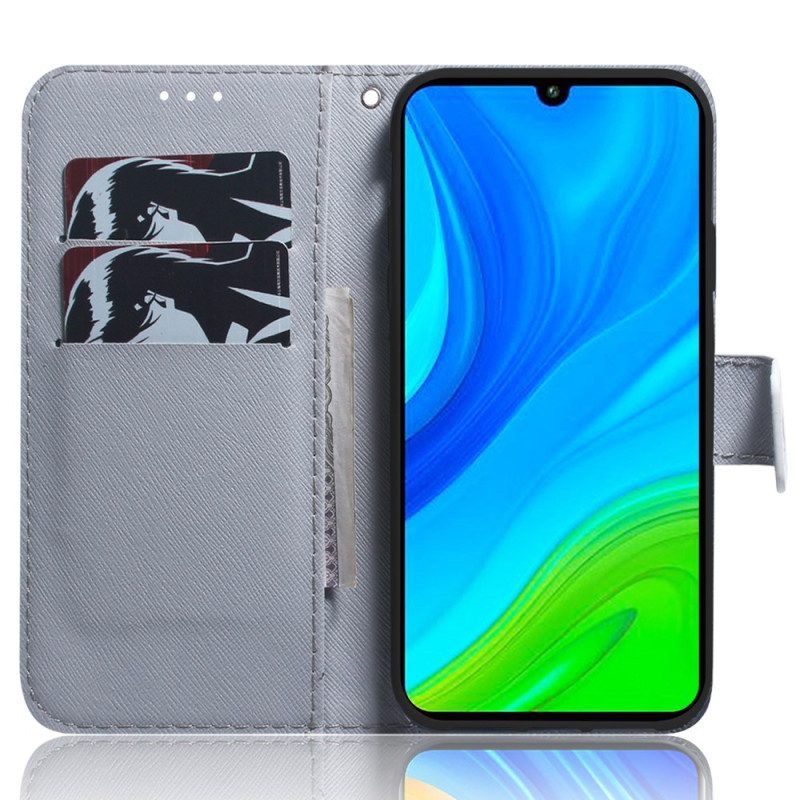 Folio-hoesje voor Xiaomi Redmi Note 12 4G Dromende Leeuw