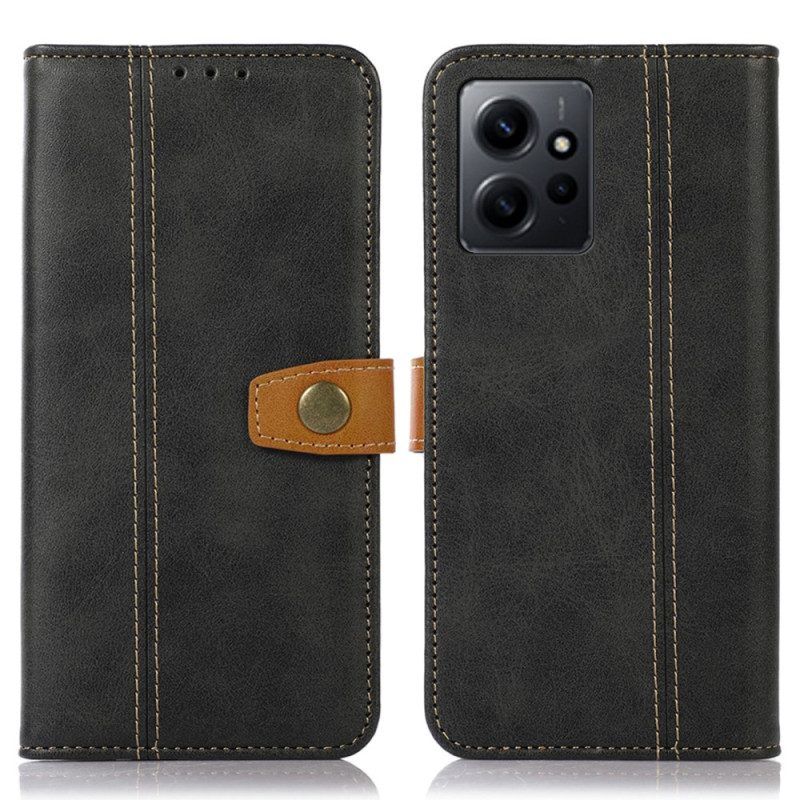 Folio-hoesje voor Xiaomi Redmi Note 12 4G Geweven Band