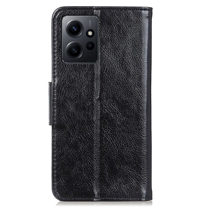 Folio-hoesje voor Xiaomi Redmi Note 12 4G Splitnappaleer