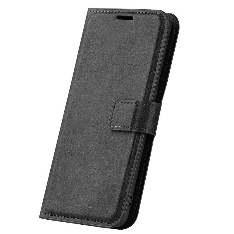 Folio-hoesje voor Xiaomi Redmi Note 12 5G Stijl Leer Kleur