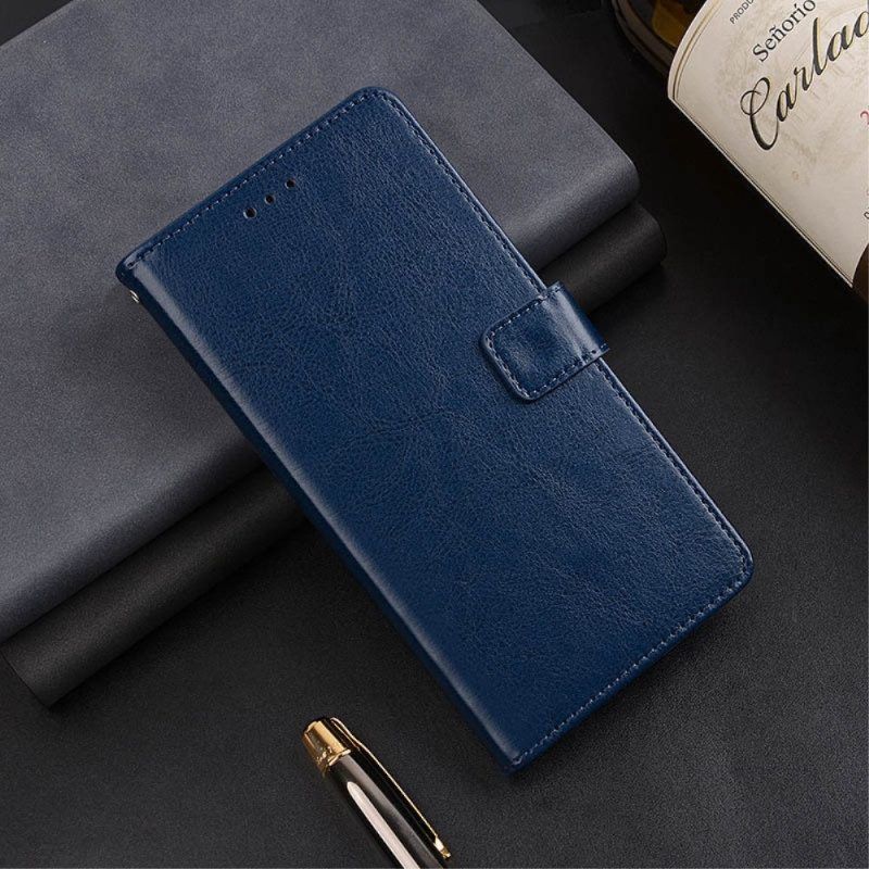 Folio-hoesje voor Xiaomi Redmi Note 12 Pro Idewei Lederen Stijl