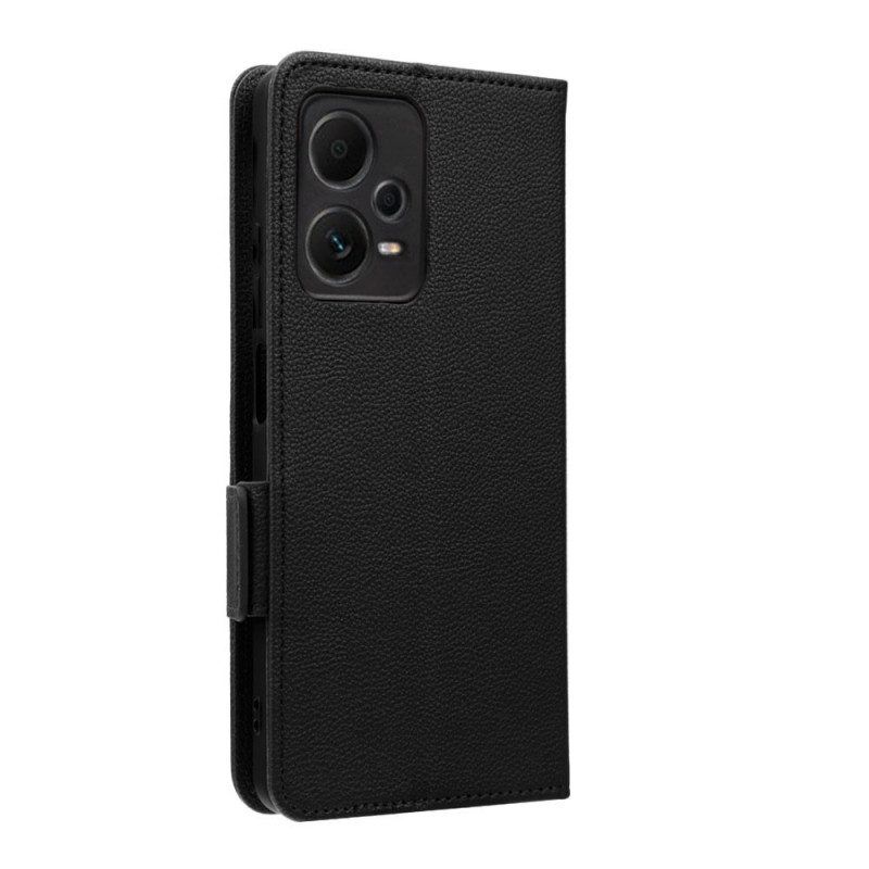 Folio-hoesje voor Xiaomi Redmi Note 12 Pro Met Ketting Dunne Bandjes