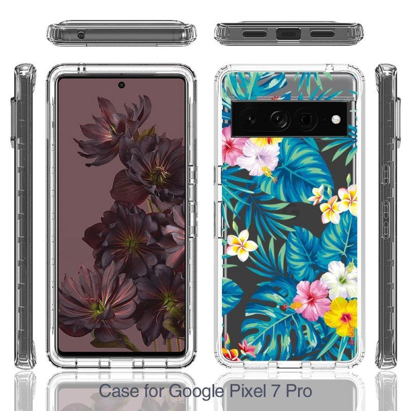 Hoesje voor Google Pixel 7 Pro Fantasie Bloemen