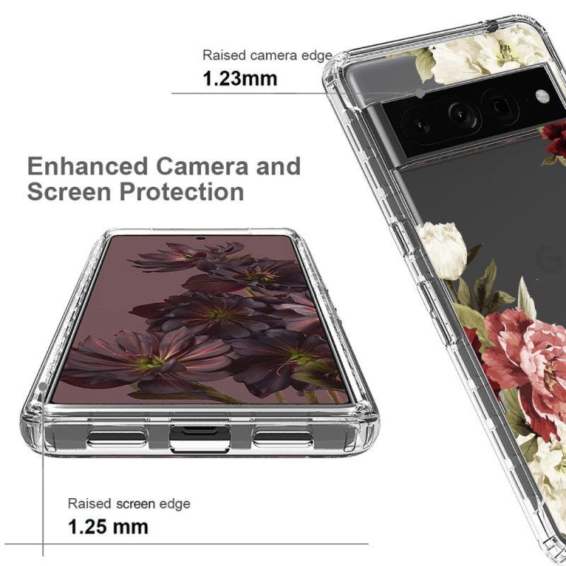 Hoesje voor Google Pixel 7 Pro Naadloze Bloemen