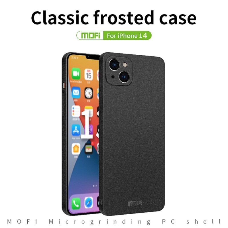 Hoesje voor iPhone 14 Gladheid Matte Mofi