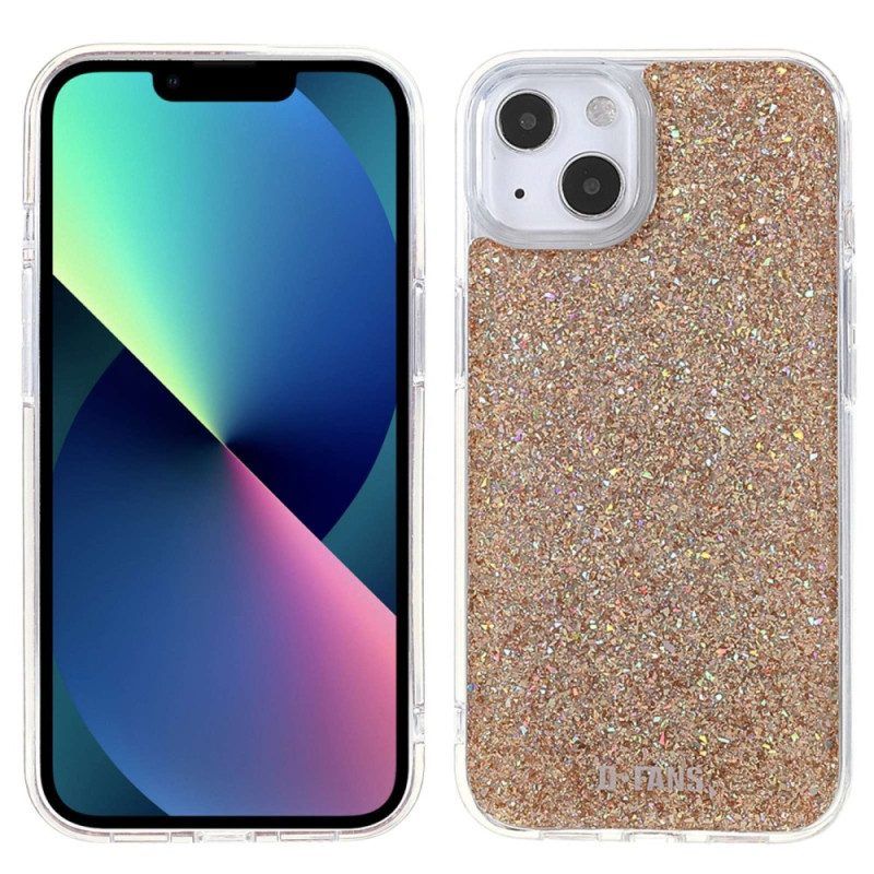 Hoesje voor iPhone 14 Plus Elegante Pailletten