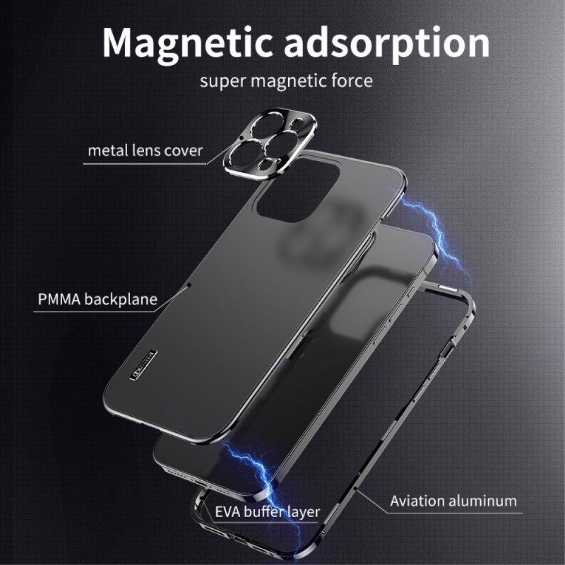 Hoesje voor iPhone 14 Pro Max Metalen Frame