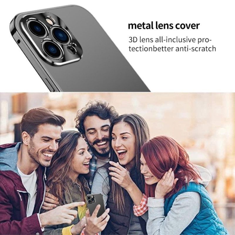 Hoesje voor iPhone 14 Pro Max Metalen Frame