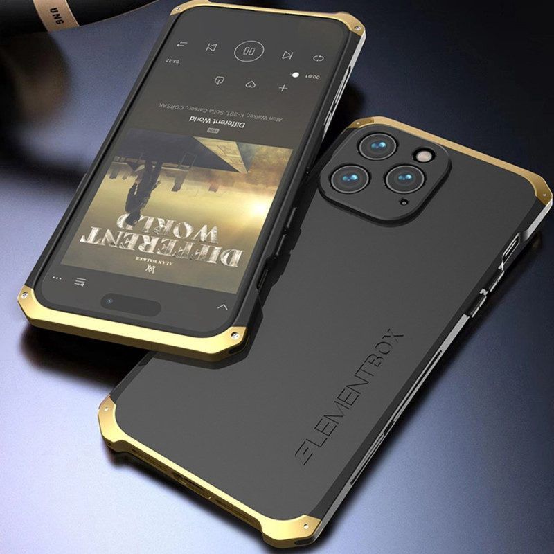 Hoesje voor iPhone 14 Pro Metalen Frame