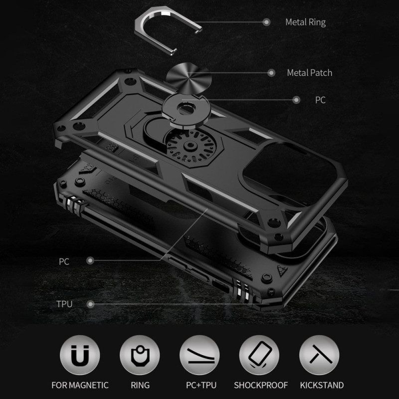 Hoesje voor iPhone 14 Pro Ontwerp Met Ringbeugel