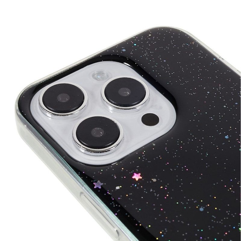 Hoesje voor iPhone 14 Pro Premium Pailletten