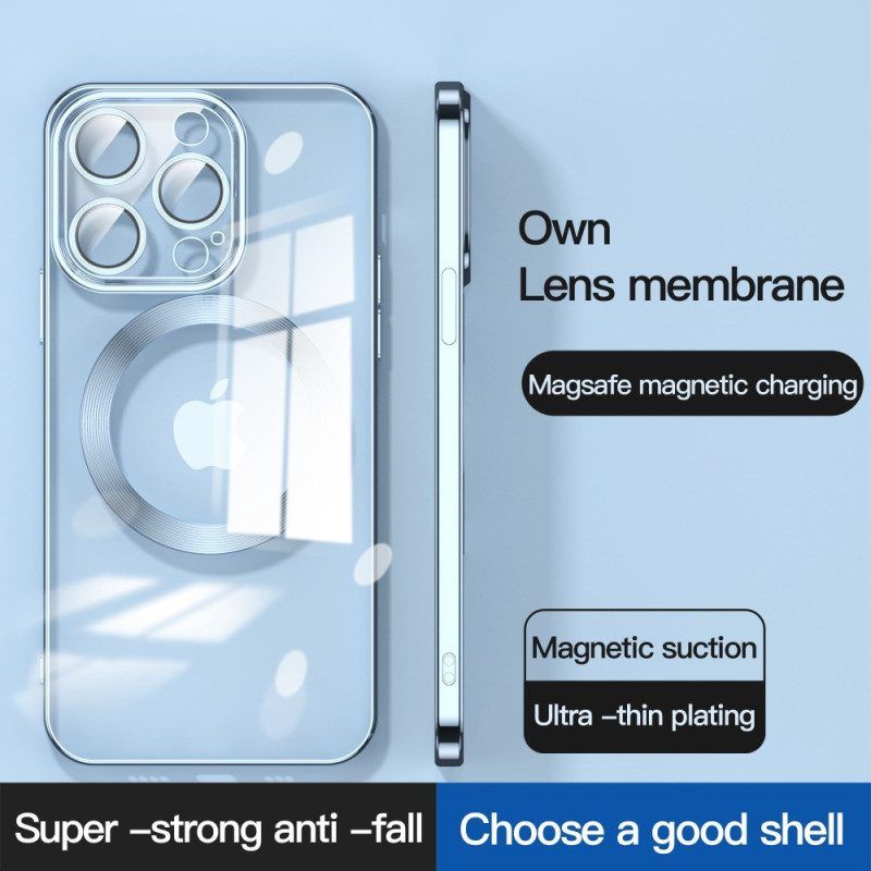Hoesje voor iPhone 14 Pro Transparant Magsafe-compatibel