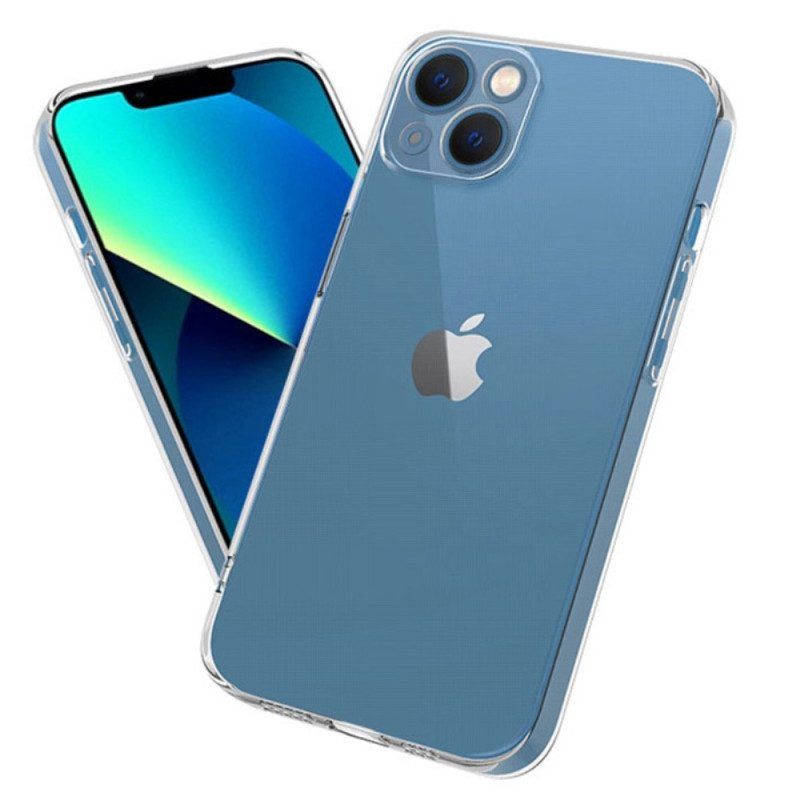 Hoesje voor iPhone 14 Transparante Anti-vergeling