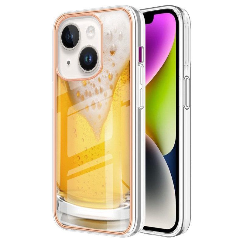 Hoesje voor iPhone 15 Plus Bier