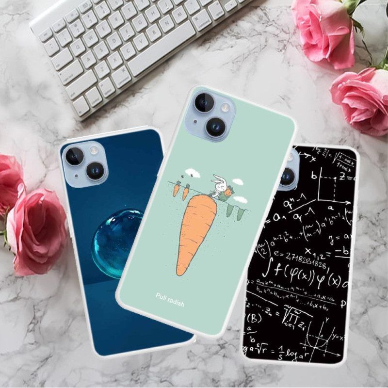 Hoesje voor iPhone 15 Plus Duivelskat