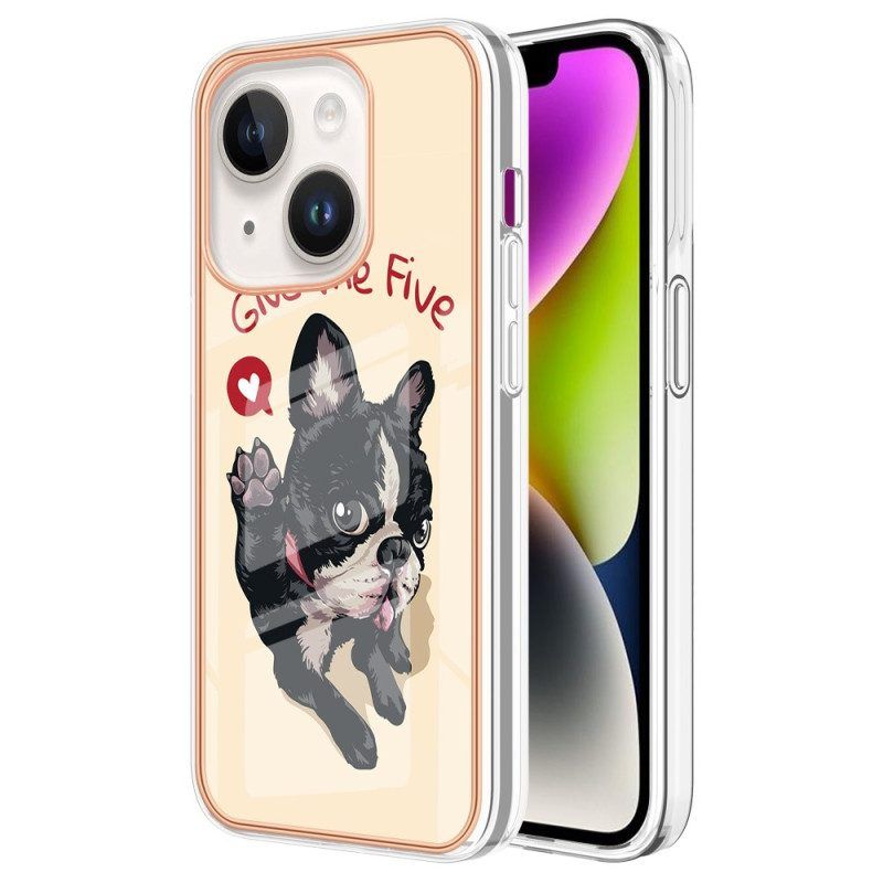 Hoesje voor iPhone 15 Plus Geef Mij Er Vijf