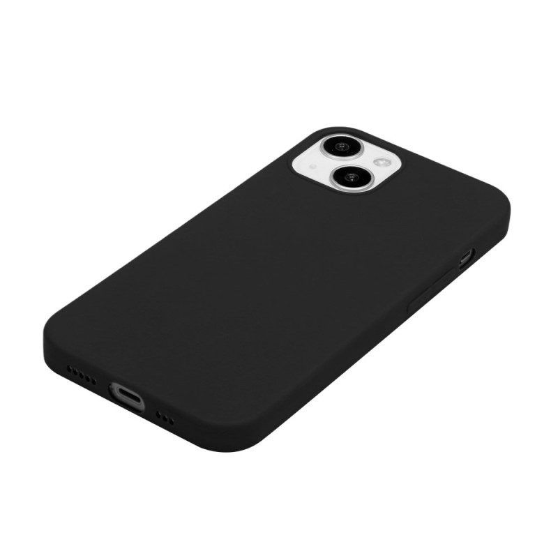 Hoesje voor iPhone 15 Plus Matte Siliconen