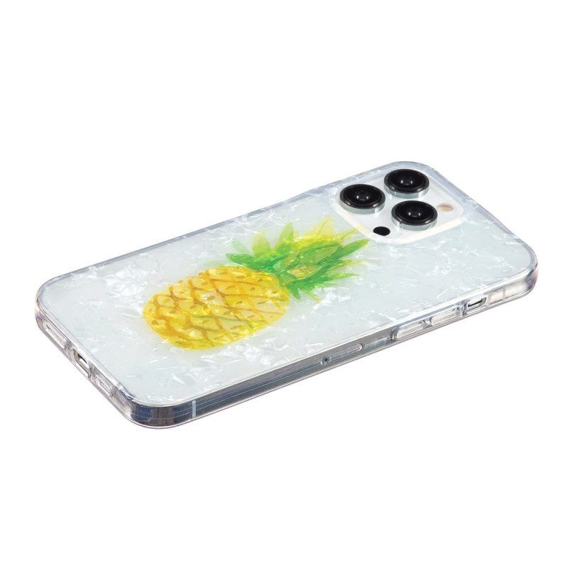 Hoesje voor iPhone 15 Pro Ananas