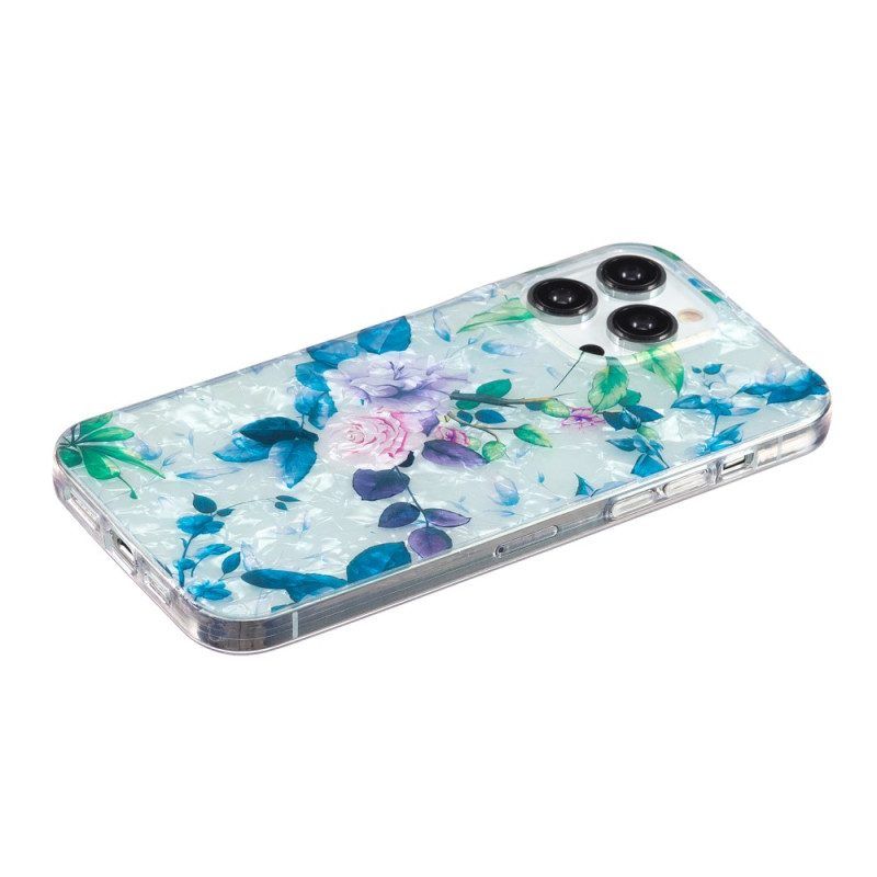 Hoesje voor iPhone 15 Pro Bloemen