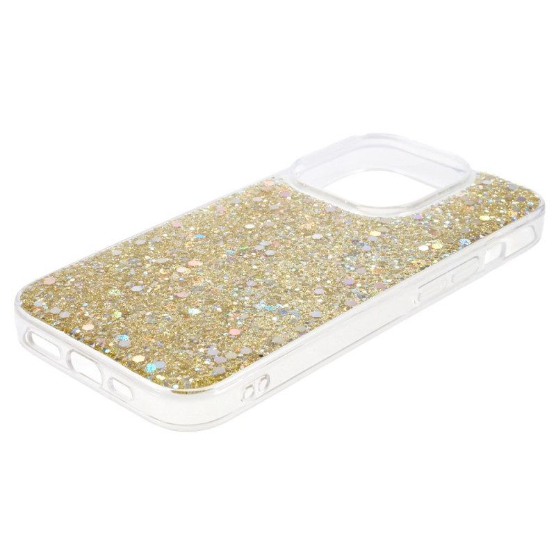 Hoesje voor iPhone 15 Pro Gewoon Glitteren