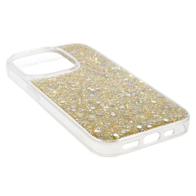 Hoesje voor iPhone 15 Pro Gewoon Glitteren