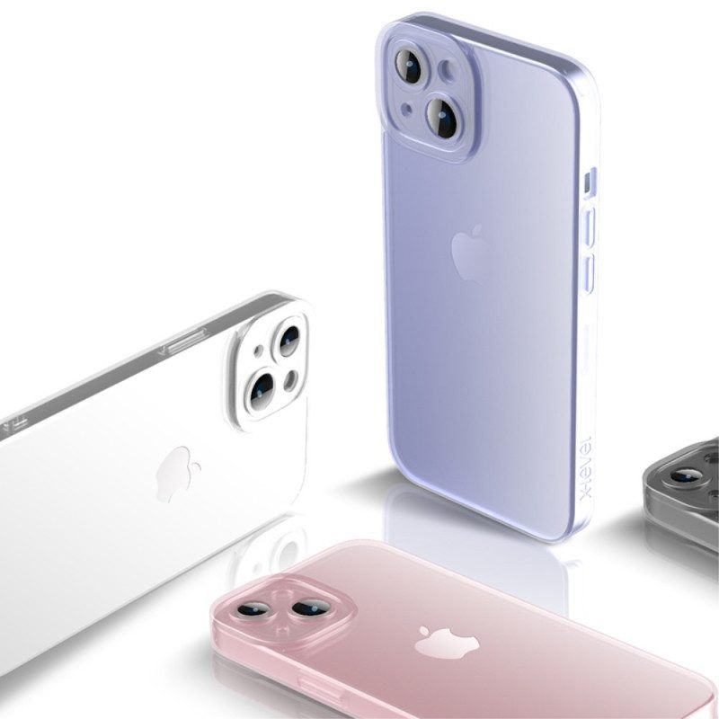 Hoesje voor iPhone 15 X-level Gehard Glas