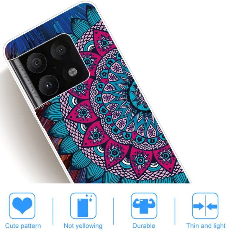 Hoesje voor OnePlus 10 Pro 5G Kleurrijke Mandala
