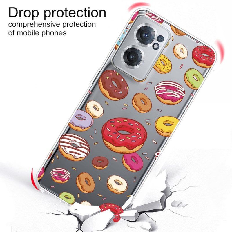 Hoesje voor OnePlus Nord CE 2 5G Gekke Donuts