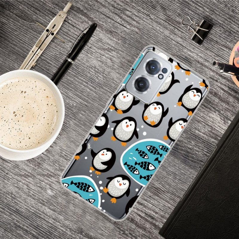 Hoesje voor OnePlus Nord CE 2 5G Gekke Pinguïns