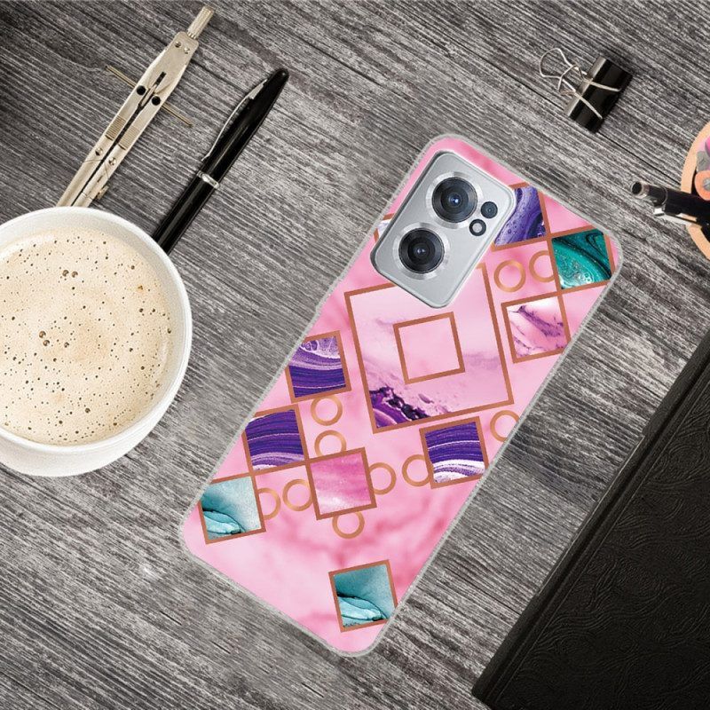 Hoesje voor OnePlus Nord CE 2 5G Roze Zee