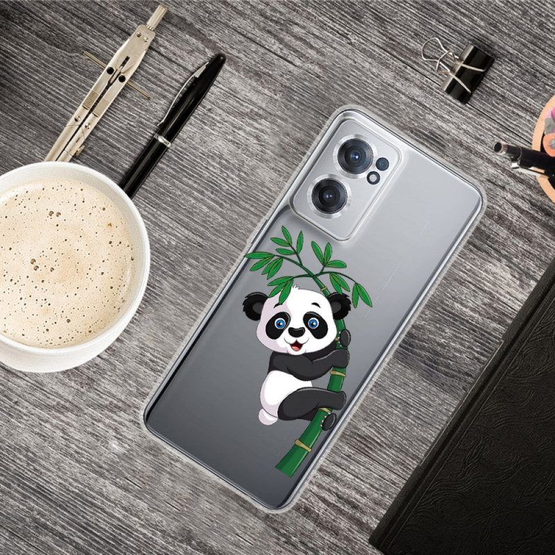 Hoesje voor OnePlus Nord CE 2 5G Vastgrijpende Panda