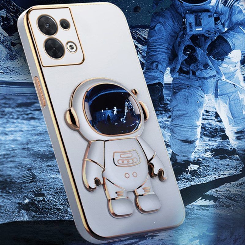 Hoesje voor Oppo Reno 8 Kosmonaut Beugel