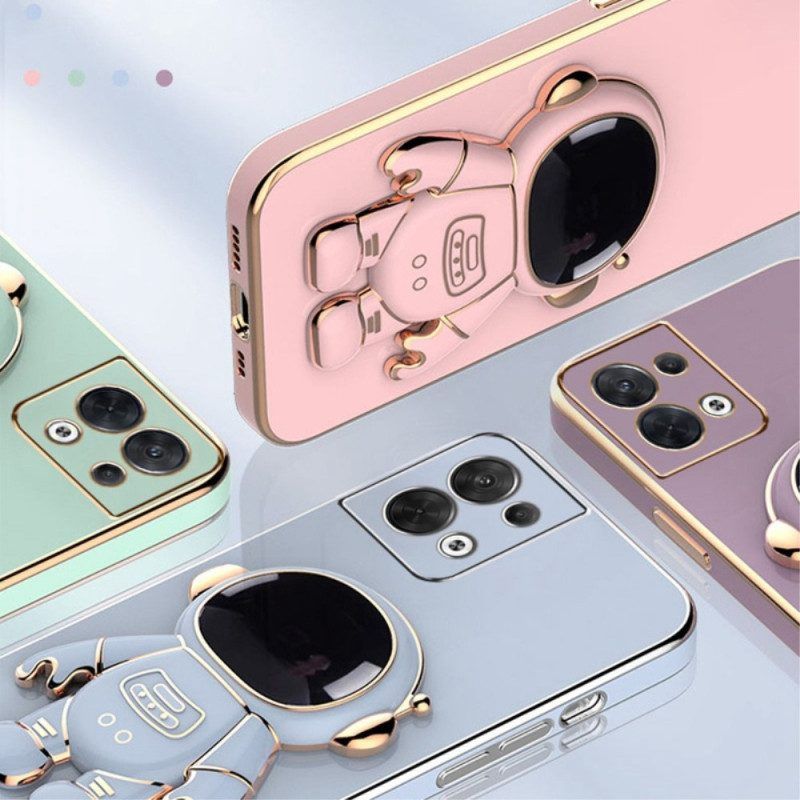 Hoesje voor Oppo Reno 8 Kosmonaut Beugel