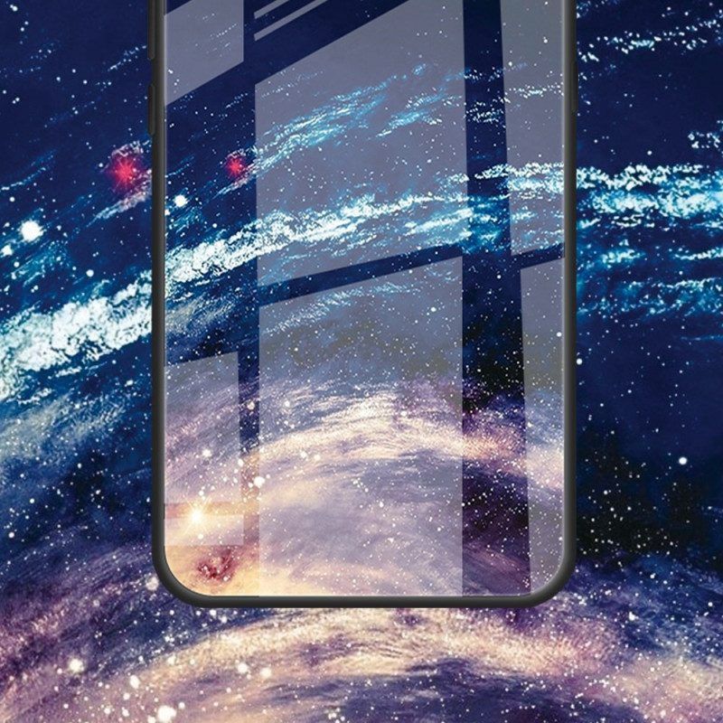 Hoesje voor Oppo Reno 8 Plantaardig Gehard Glas