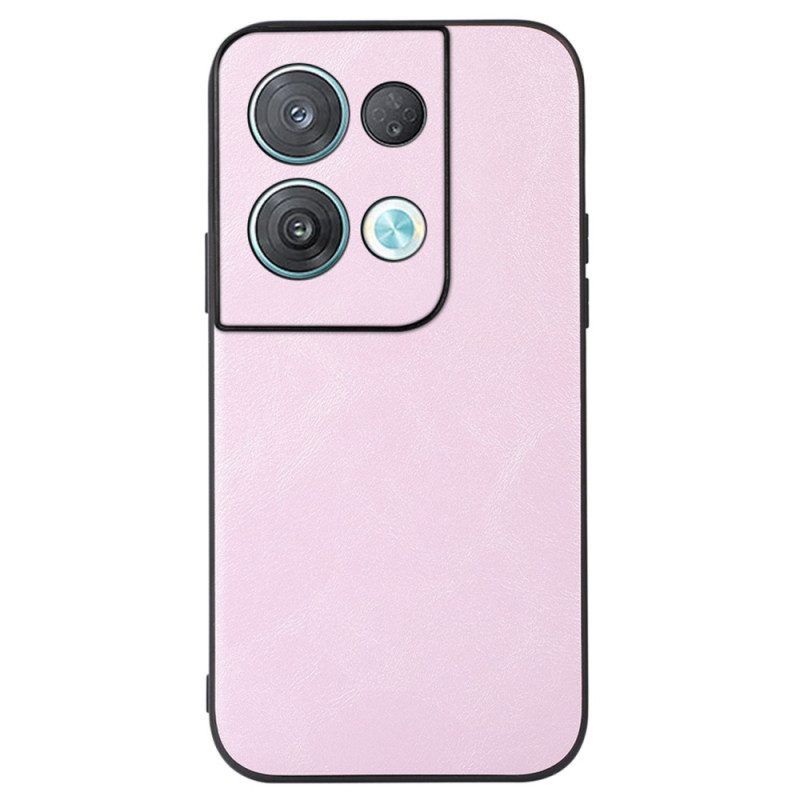 Hoesje voor Oppo Reno 8 Pro Kunstleer