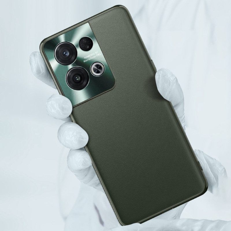 Hoesje voor Oppo Reno 8 Pro Premium Kunstleer