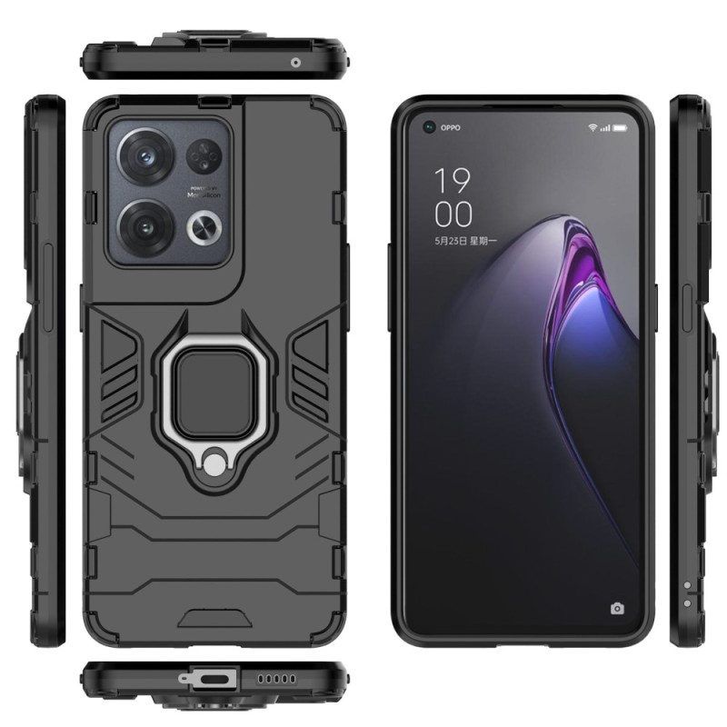 Hoesje voor Oppo Reno 8 Pro Ringbestendig