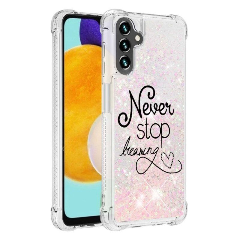 Hoesje voor Samsung Galaxy A13 5G / A04s Samsung Galaxy A14 5g / A14 Gehard Glas Beschermende Lens